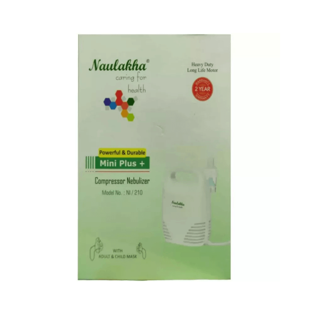 Naulakha Compressor Nebulizer With Adult And Child Mask (1pcs) - My Store