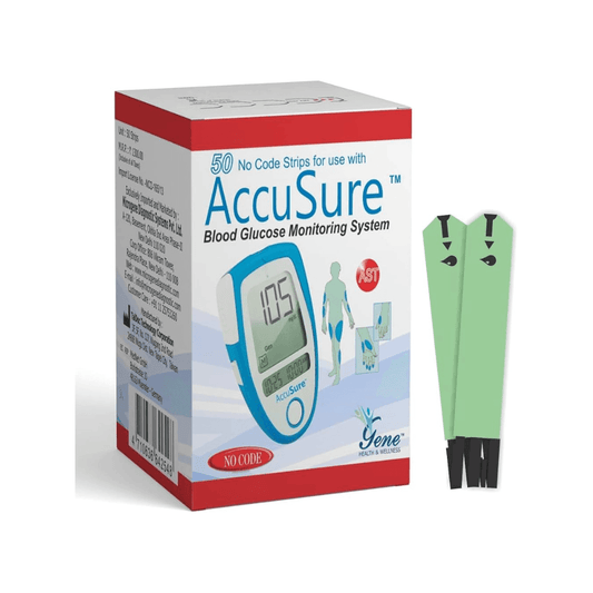 AccuSure Blood Glucose Test Strip