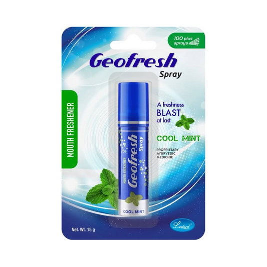 Leeford Geofresh Cool Mint Mouth Freshener Spray (15g)