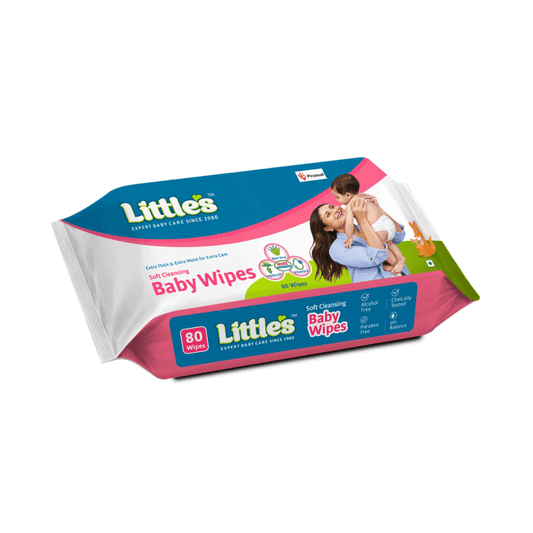Piramal Littles Soft Cleansing Baby Wipes (80pcs) - My Store