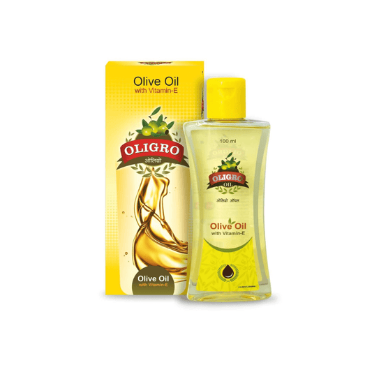 Oligro Olive Oil With Vitamin-E (100ml) - My Store