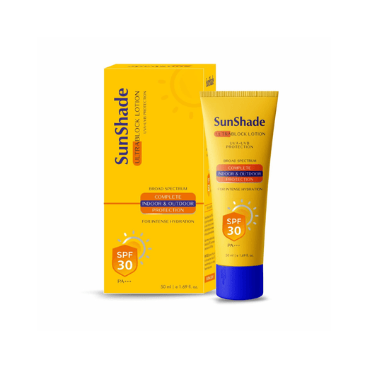 Sunshade Ultra Block Sunscreen Lotion SPF 30 PA+++ (50ml) (For All Skin) - My Store